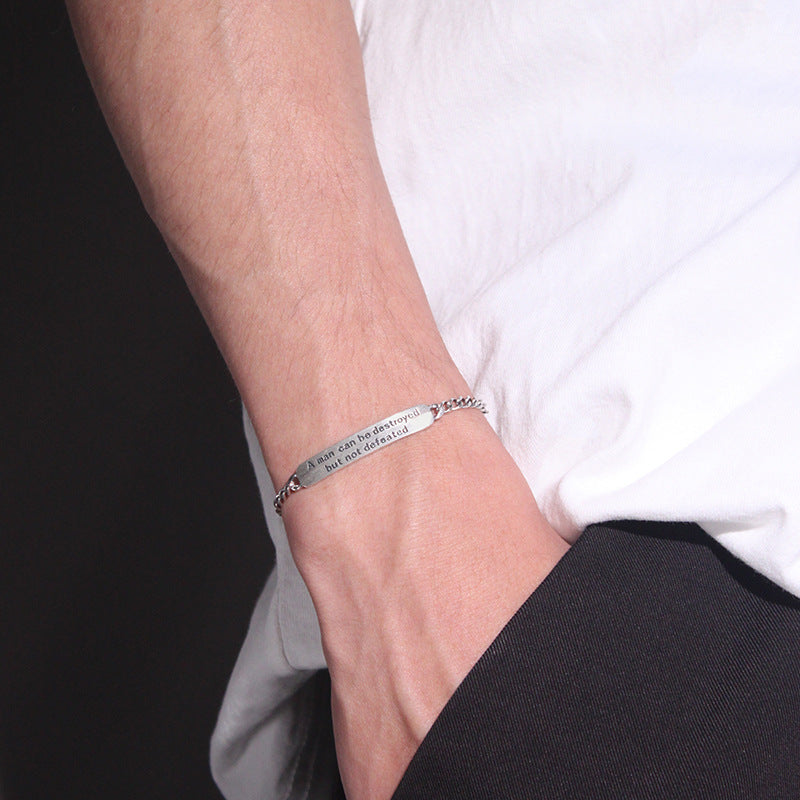 Vintage Silver Link Bracelet