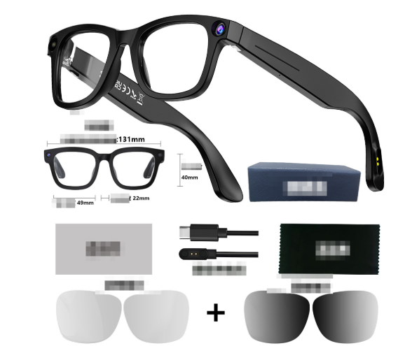 VisionX AI Smart Camera Glasses