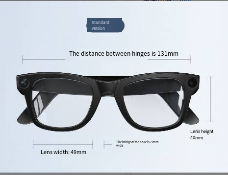 VisionX AI Smart Camera Glasses