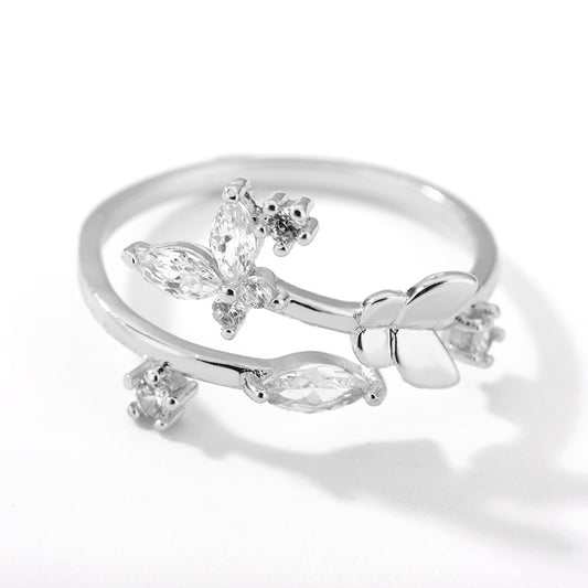 Bloom Adjustable Flower Ring