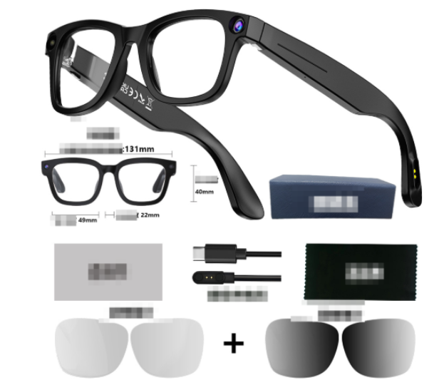 VisionX AI Smart Camera Glasses