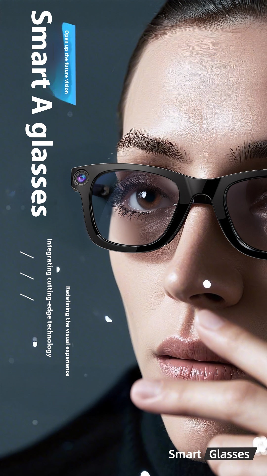 VisionX AI Smart Camera Glasses