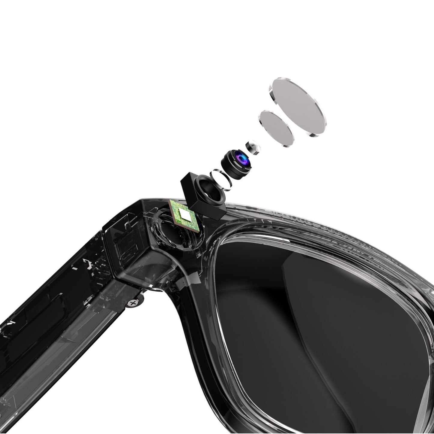 VisionX AI Smart Camera Glasses