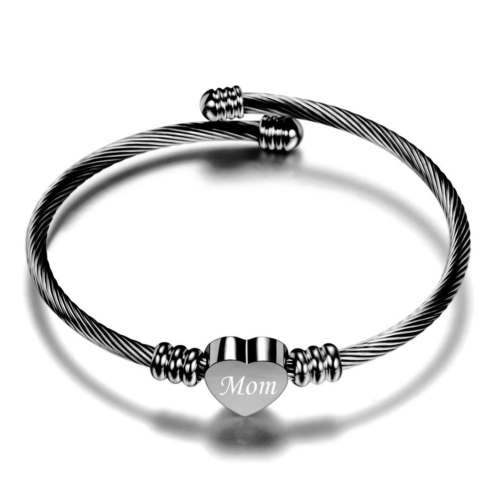 Mom Braided Love Bracelet