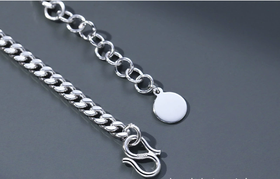 Vintage Silver Link Bracelet