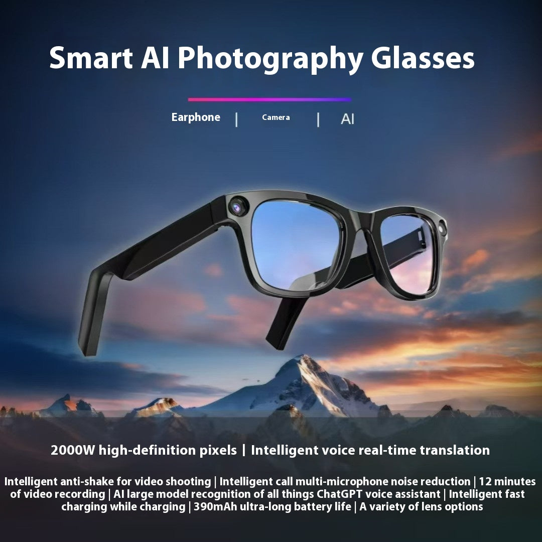 VisionX AI Smart Camera Glasses